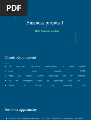 Business Proposal