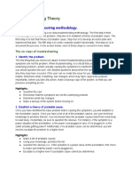 Troubleshooting Theory-Six Steps Methodology