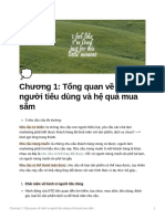 CHNG 1 TNG Quan V HNH VI Ngi Tiu DNG V H Qu Mua SM