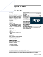 Epoxy Curing Agents and Modifiers