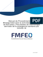 Manual de Procedimientos de Bioseguridad FMFEO VF