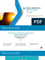 Charla de SSO Semanal - Tema Simulacro de Sismo - VF - Compressed