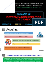 Cap 04 - Semana 2 - Determinacion Del Tipo de Cambio