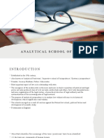 Analytical School