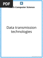 Quiz - 23 Data Transmission Technologies