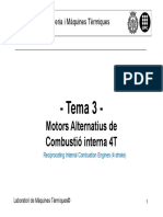 Tema 3. Motors Alternatius de Combustio Interna 4T