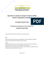 Agricultura No Luinga Em Angola-Aptidão Cultural e Adaptações Tecnológicas-2010 ISA-UTL