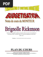 9-) Planification Et Controle Budgetaire Ok