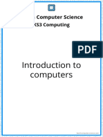 KS3 Revision Notes - 01 Introduction To Computers