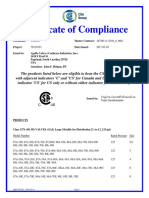 Cert 87A 88A Series CGA 3.16