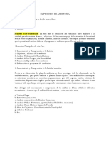 Proceso de Auditoria