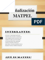 Señalización de MATPEL