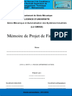 Page de Garde Stage Et PFE LU GMASI