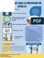 BIOSEGURIDAD PARA LA PREVENCION DE COVID