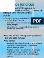 Slides Fatos Juridicos