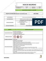 Violeta de Genciana MSDS