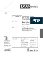 Revista DOR Complexo Trigeminal e Depressao