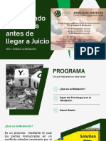 Resolviendo Conflictos Antes de Llegar A Juicio