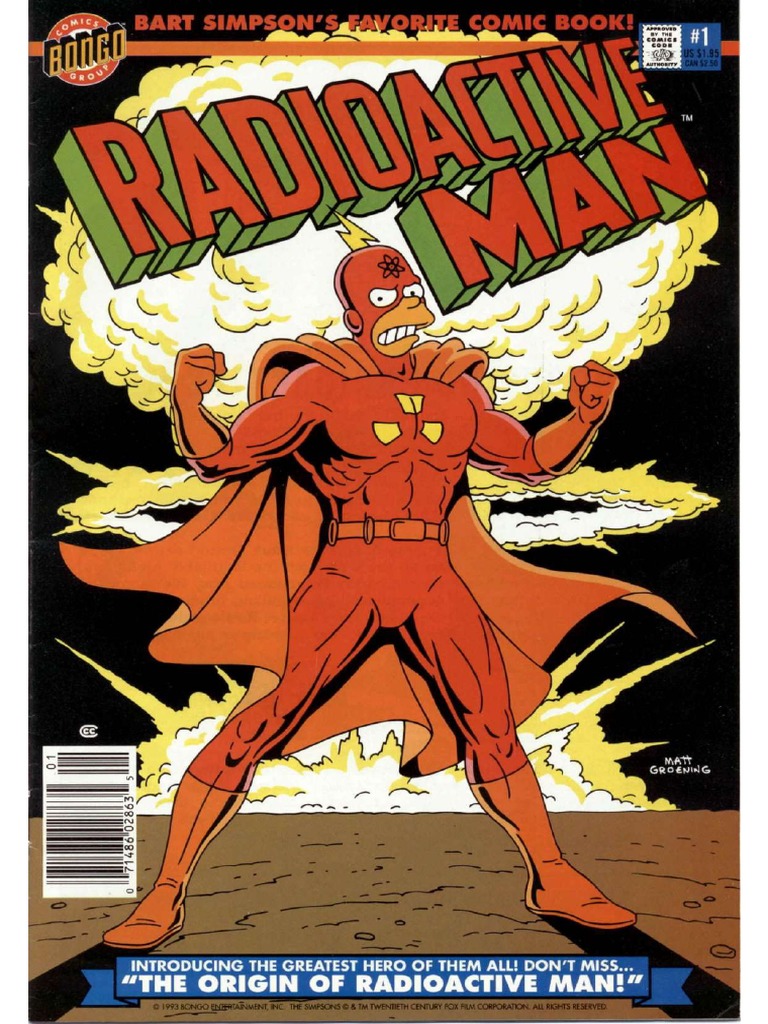 #1 El Origen de Radioactivo Man | PDF