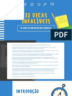 Como ter uma rotina mais produtiva em 12 passos