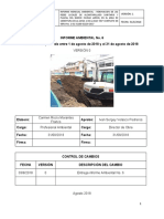 INFORME AMBIENTAL No 6 AGOSTO 1