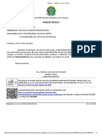 Sei - Ufc - 3117293 - Parecer Técnico - Trancamento Total - Alex Constatinne