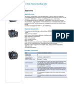 Rele - Termico NXR - DATASHEET