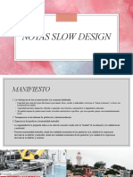 Notas Slow Design