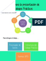 Formato Presentación de Trabajos Prácticos