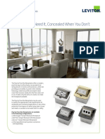 Power When You Need It, Concealed When You Don't: Pop-Up Floor Box Receptacles