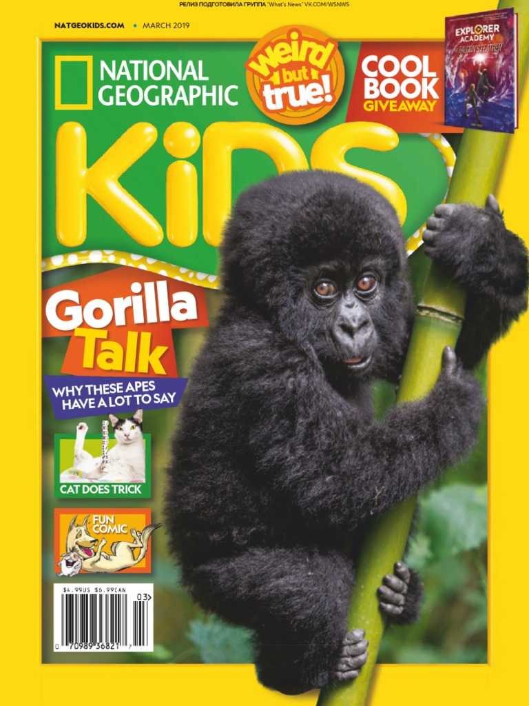 National Geographic Kids USA - 03 2019 | PDF | Space Debris | Gorilla
