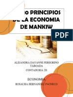 Los 10 principios económicos de Mankiw