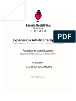 Tesina EAT ExperienciaArtisticaTerapeutica