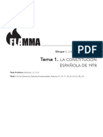 Bloque 1 - Tema 1-La Constitución Española de 1978