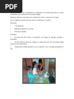 Ejercicios de Coordinacion Visomanual