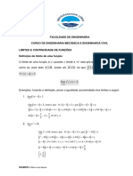 Limites e Continuidade de Funcoes - 071206