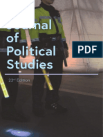 23rd Edition of The Journal of Political Studies
