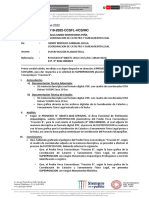 INFORME #000119-2022-CCSFL-HCS/MC: Cusco, 23 de Mayo Del 2022