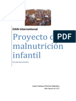Proyecto OAN2017 sobre malnutrición infantil