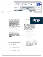 Av1 - 2º Bimestre Substitutiva 7º Ano - 2022