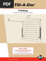 Tilt-A-Door - Installation Guide