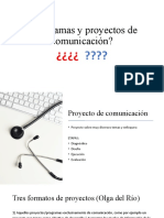 Programas y Proyectos