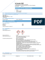 Cuda Canada 100Z: Safety Data Sheet A014EXX-CUD100