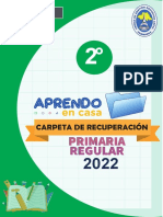 2do Grado Carpeta de Recuperacion Primaria Regular