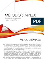 S05 - S06. Método Simplex