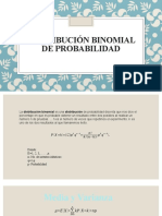 Distribución Binomial de Probabilidad