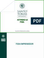 Actividad 2.5 FODA Emprendedor