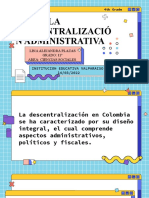 Hacia La Descentralizacion Administrativa-Lina Plazas
