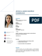 Hoja de Vida Jessica Muñoz Zambrano #