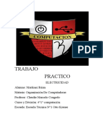 Trabajo práctico de electricidad sobre corriente, tensión, resistencia e impedancia